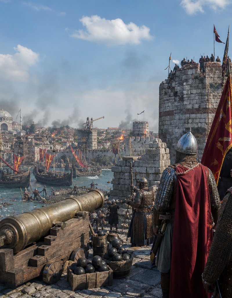 La chute de Constantinople: mystère, artillerie et la fin d'un empire