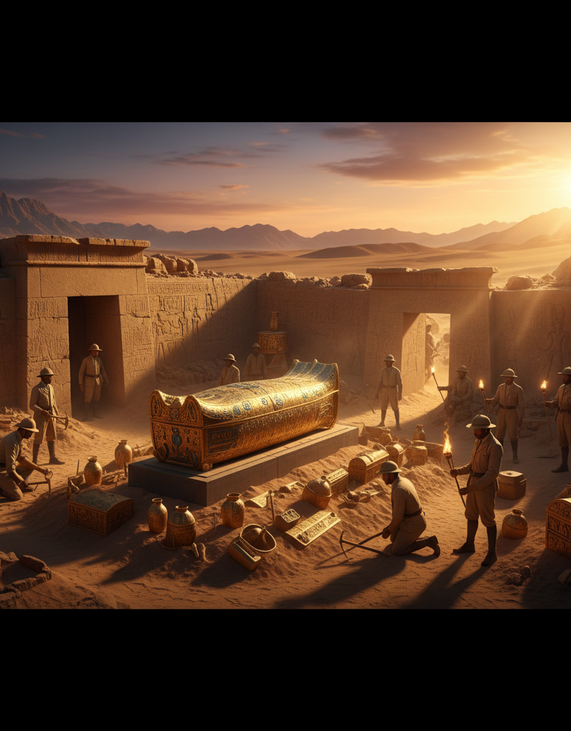 La scoperta di Tutankhamon: mistero nella Valle dei Re
