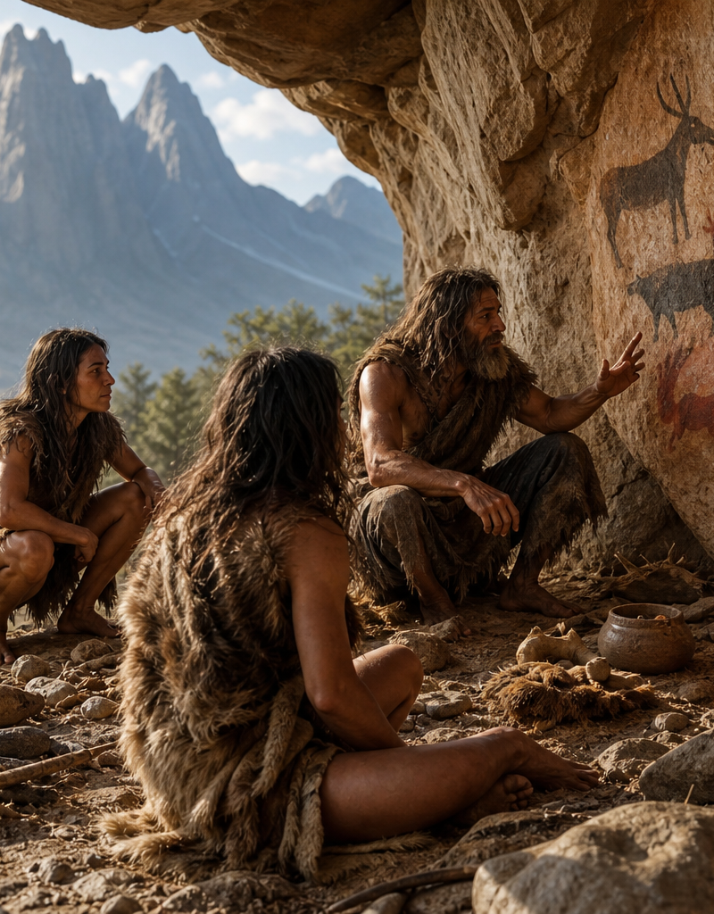 Il Codice Segreto dei Primi Uomini: Come Nacque il Linguaggio?
