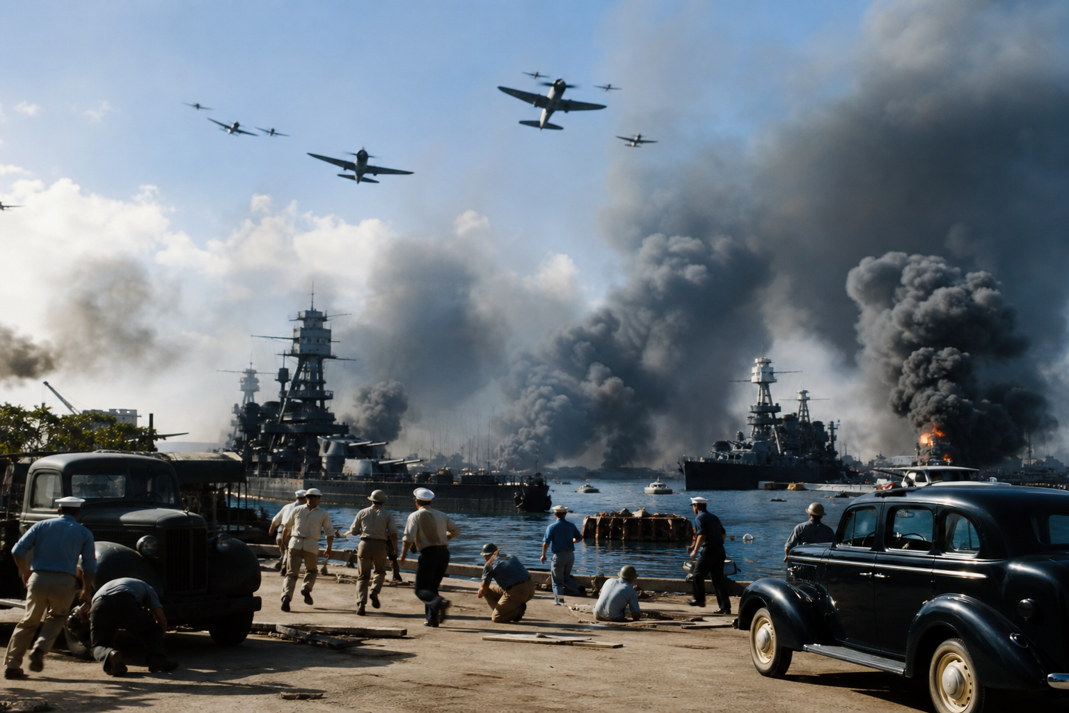 Pearl Harbor: Tajemnica jednego poranka, który zmienił świat - History Unlocked