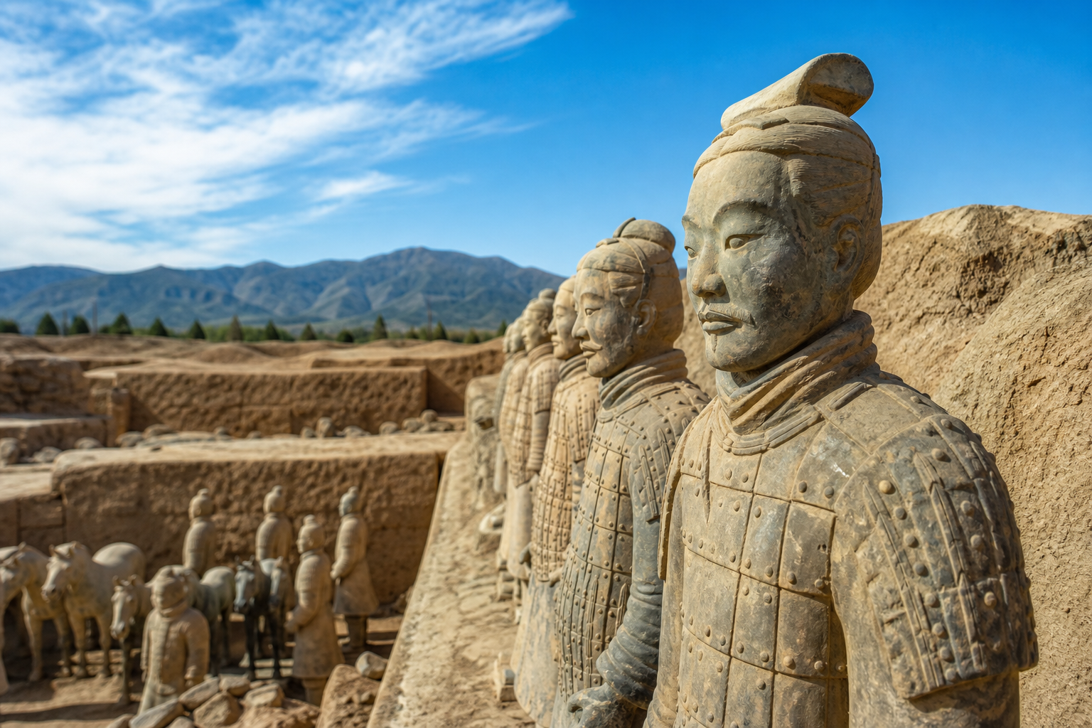 Das Grab des Shi Huangdi: Geheimnisse des ersten Kaisers - History Unlocked