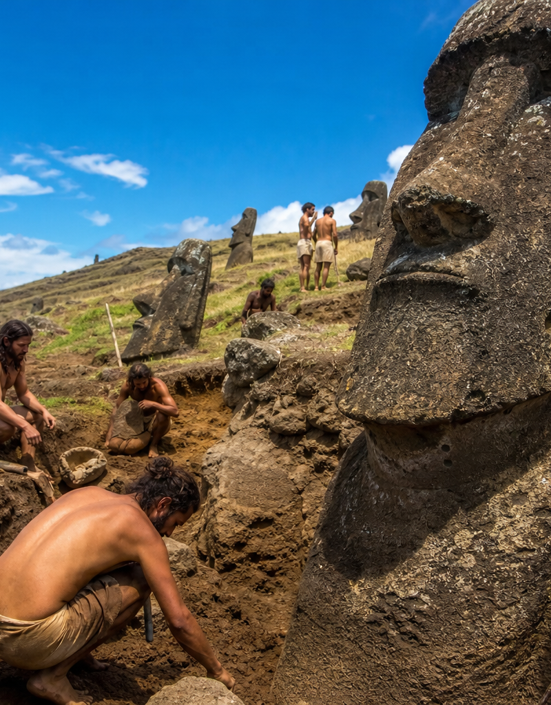 Easter Island's Moai: Secrets of the Stone Giants