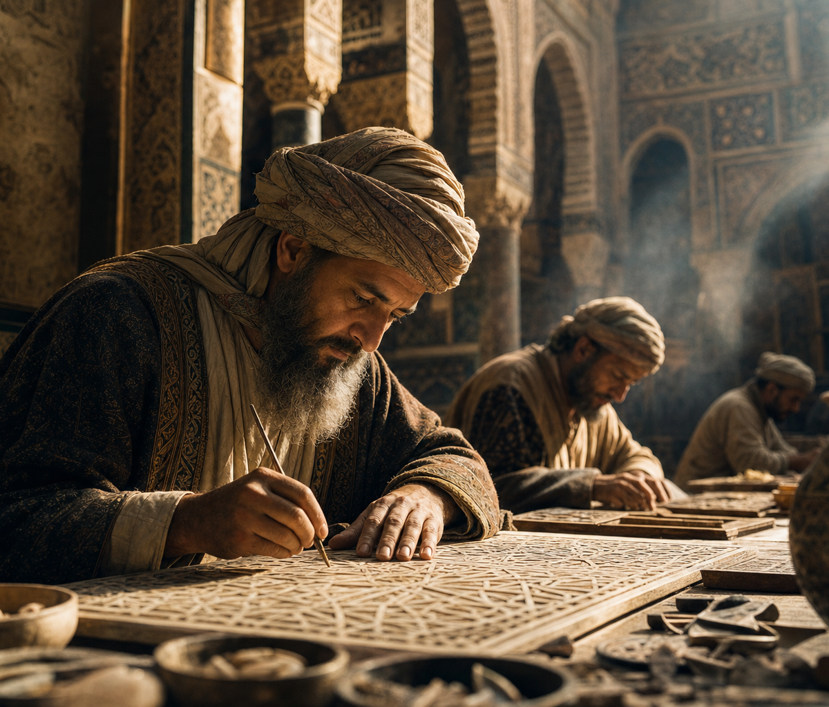 Sztuka islamska: Tajemnice wzorów i symboli od Pustyni do Andaluzji