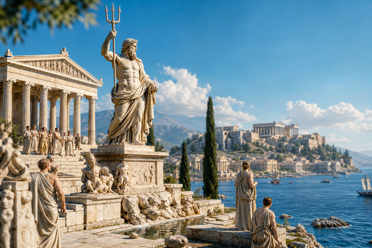 Poseidon: King of the Sea — Myths, Worship, and Legacy - History Unlocked