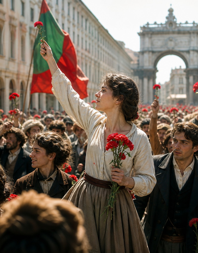 La Rivoluzione dei Garofani: il colpo silenzioso del 25 aprile