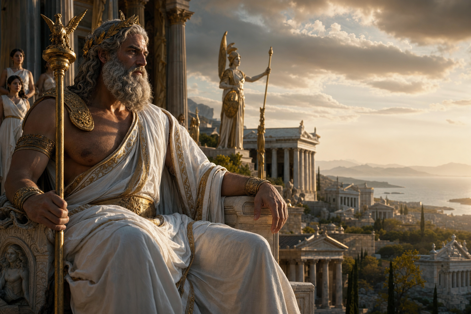 Zeus et l'Olympe : Le Maître des Dieux et Son Royaume Céleste - History Unlocked
