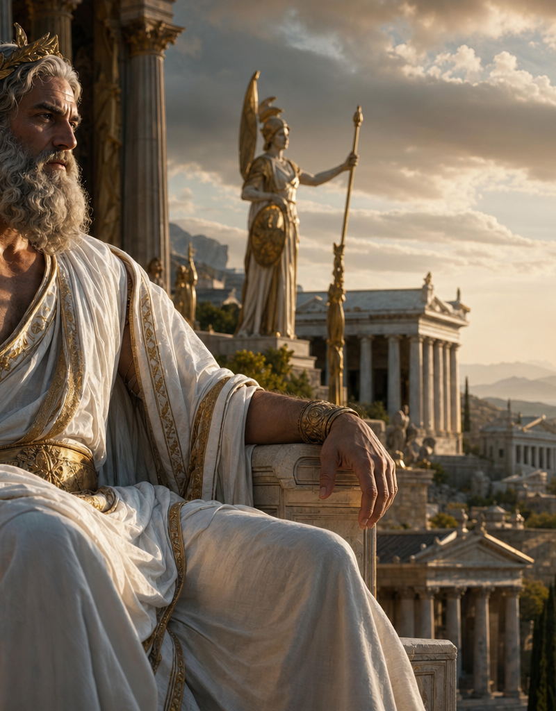 Zeus et l'Olympe : Le Maître des Dieux et Son Royaume Céleste
