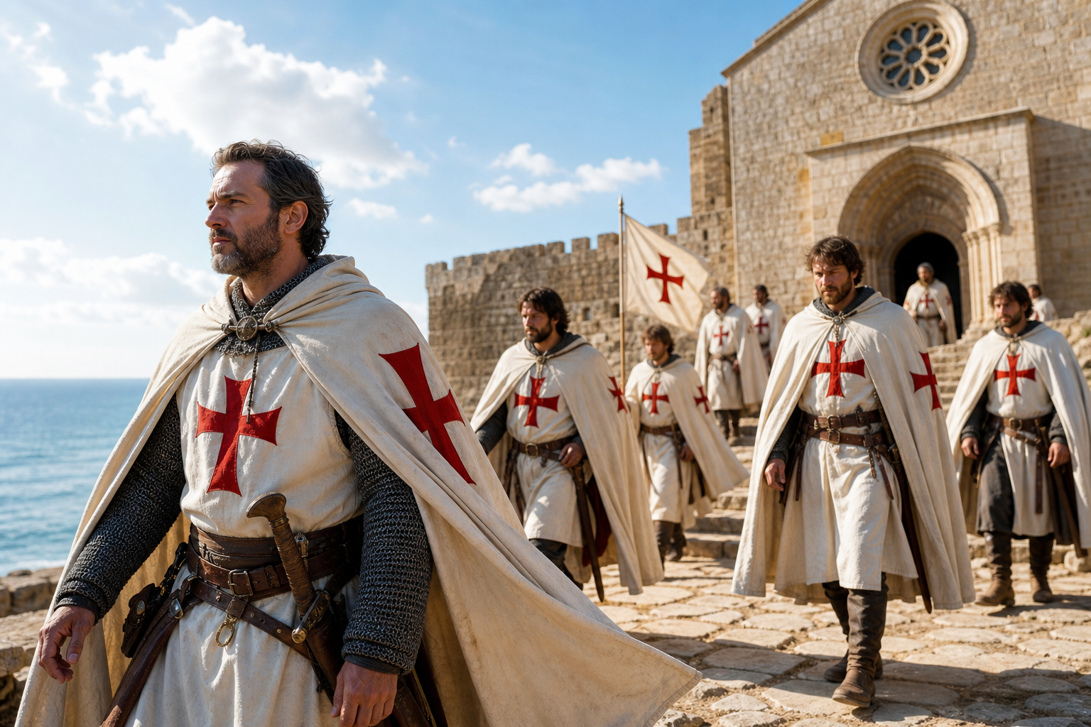 Les Templiers au Portugal : mystères, forts et héritage maritime - History Unlocked